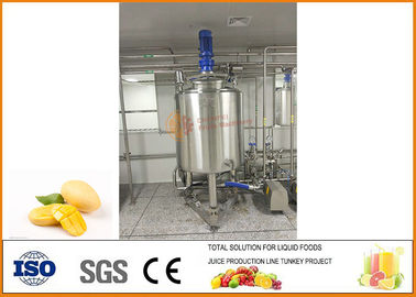 Çin Taze Mango İşleme Hattı Anahtar Teslim Projesi 10T / H Kapasite 10 ~ 20 Brix Tedarikçi