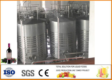 Çin Dut Meyve Şarabı Fermantasyon Ekipmanları 304 Paslanmaz Çelik Malzeme 12 Ay Garanti Tedarikçi