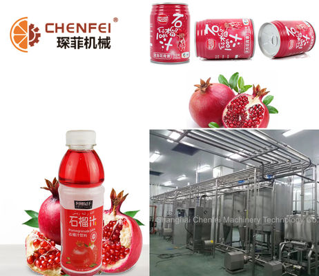 Guava Meyve Suyu İşleme Ekipmanları SS304 Malzeme CFM-B-03-26T Gümüş Renk